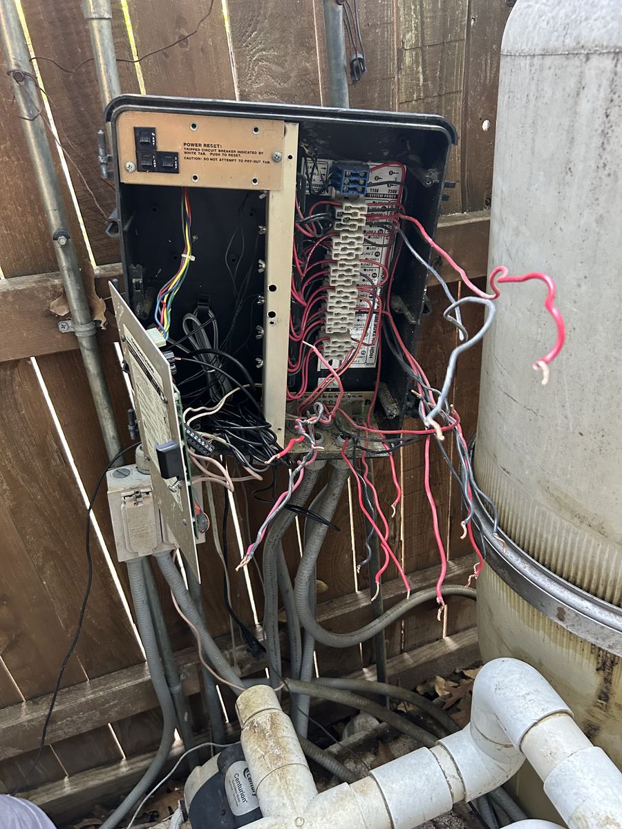 Automation panel before upgrade